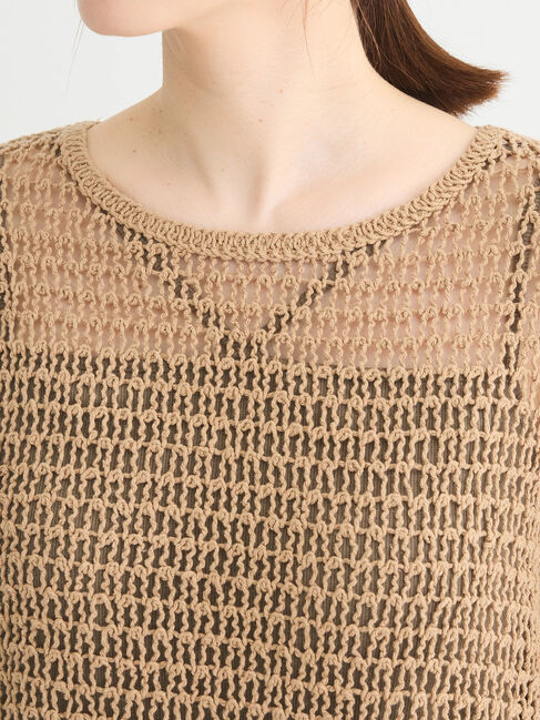 Green Parks「・SUGAR　SPOON　クロシェロングスリーブ」|Tシャツ・カットソー|