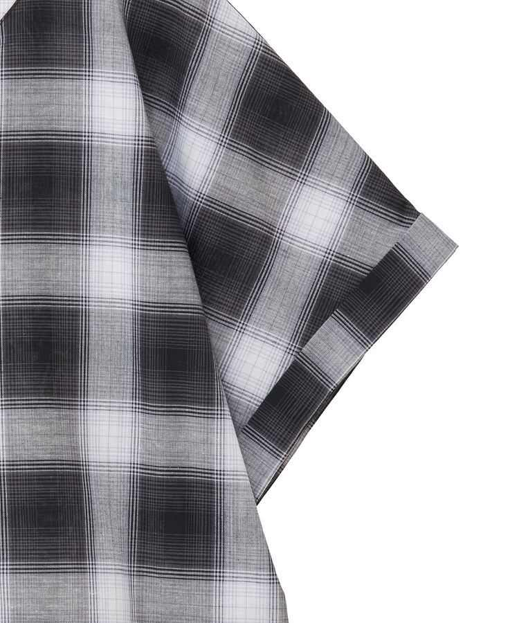 Green Parks「綿麻混フレンチスリーブスキッパーシャツ」|シャツ・ブラウス|