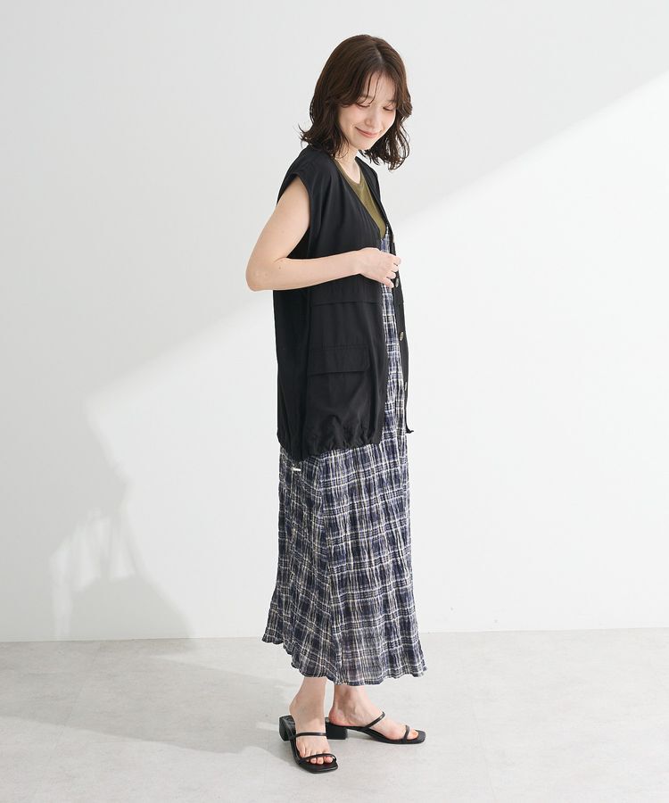 Green Parks「シアーミリタリーベスト」|ベスト・ジレ|