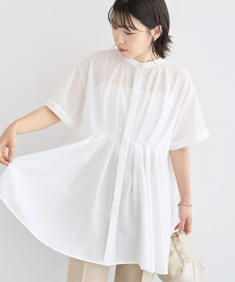 armonia「ウエストタックシャツチュニック」|チュニック|Off White