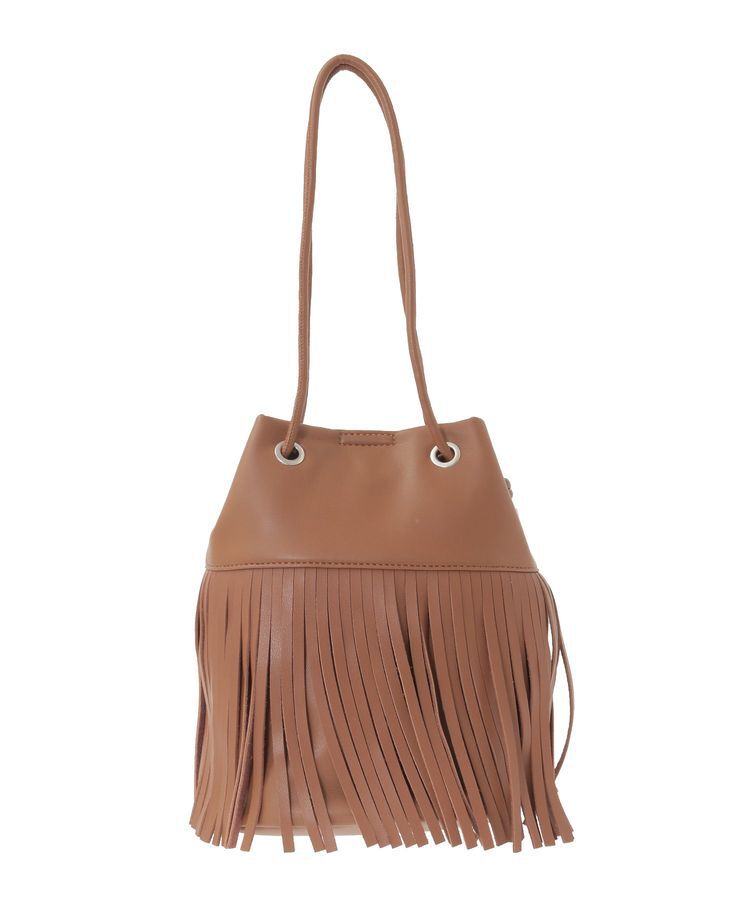 armonia「andmikka.フリンジ巾着ショルダーバッグ」|ショルダー・メッセンジャー|