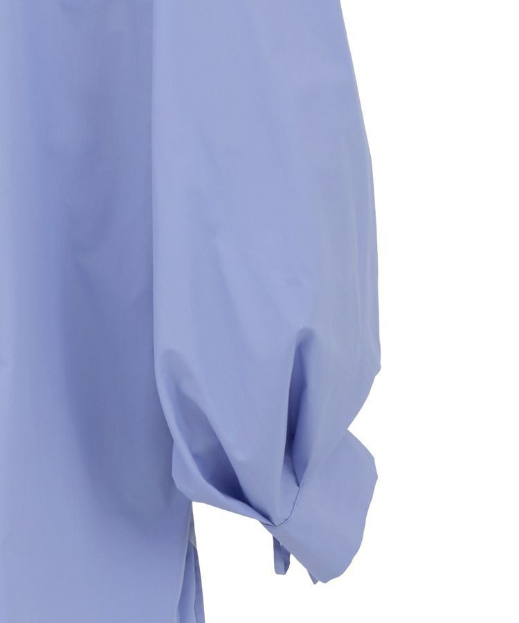 Green Parks「イージーケア袖シャーリングシャツ」|シャツ・ブラウス|