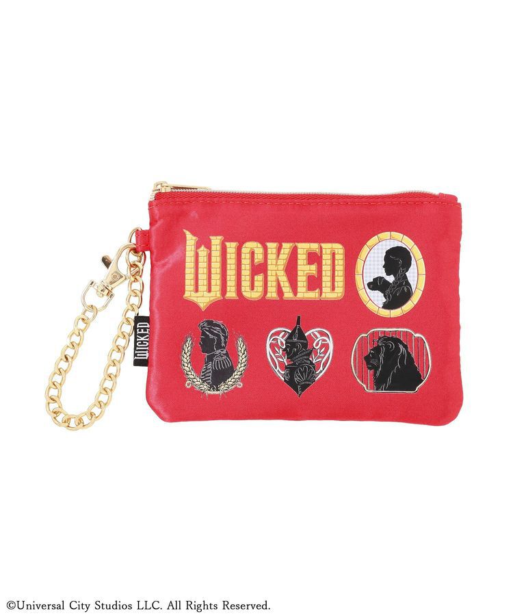 Green Parks「WICKED アートポーチチャーム」|ポーチ|