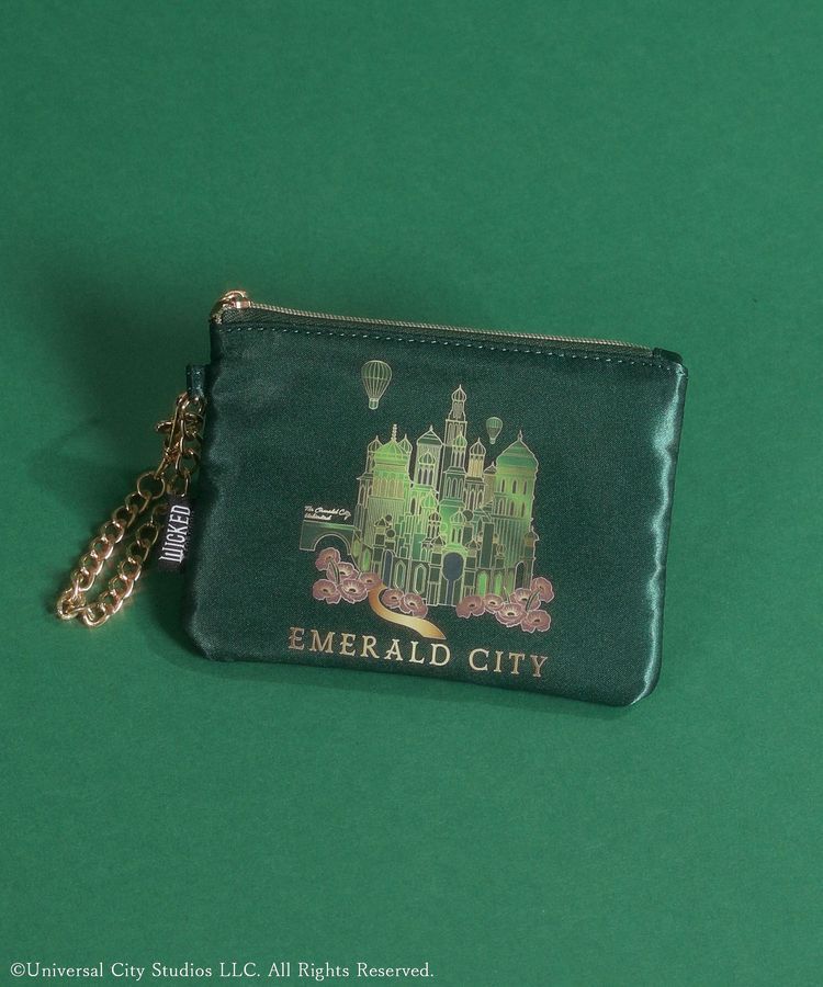 Green Parks「WICKED アートポーチチャーム」|ポーチ|Dark Green