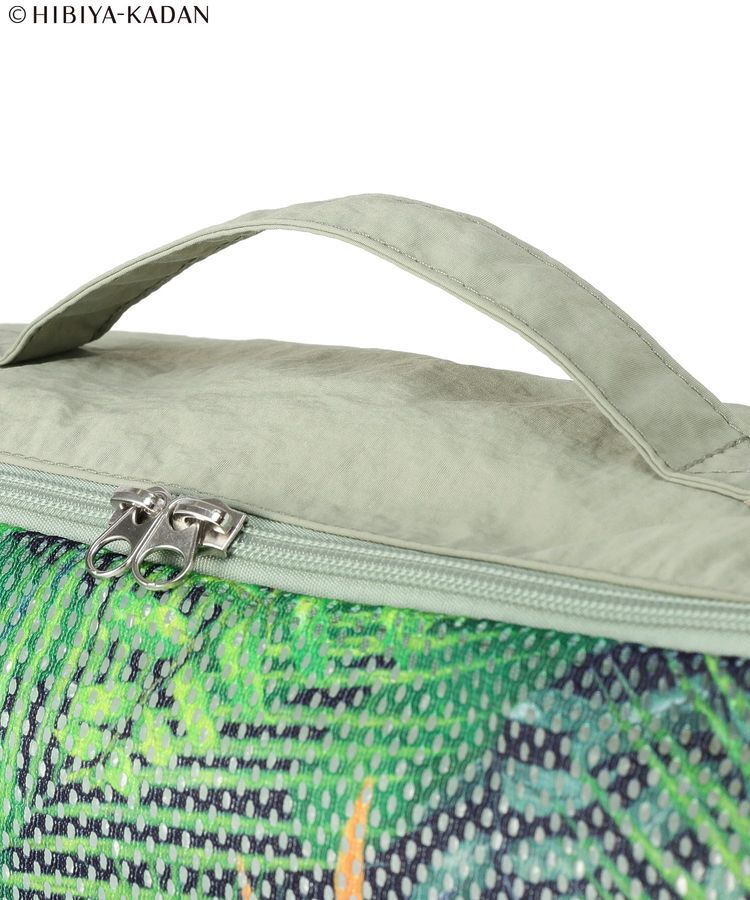 Green Parks「日比谷花壇メッシュトラベルポーチ2点セット」|ポーチ|