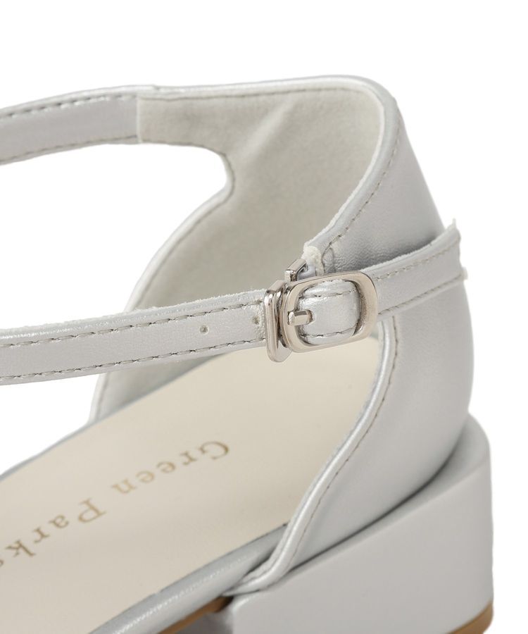 Green Parks「Tストラップシアーパンプス」|パンプス|