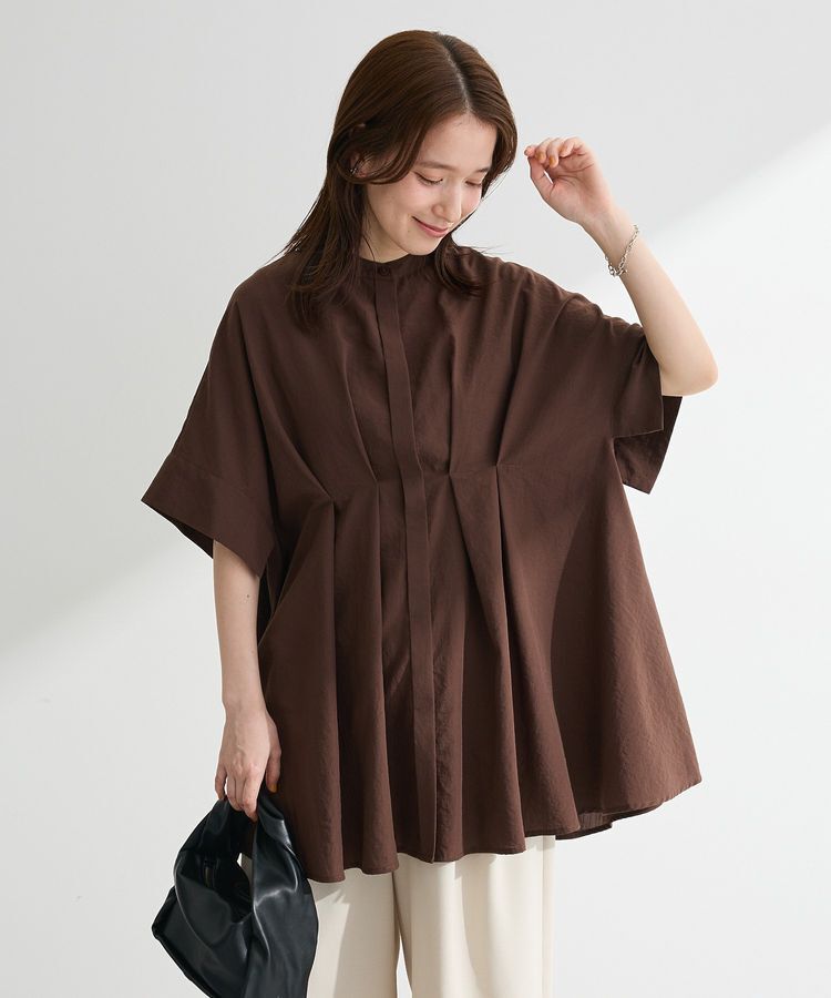 Green Parks「ウエストタックチュニック」|シャツ・ブラウス|