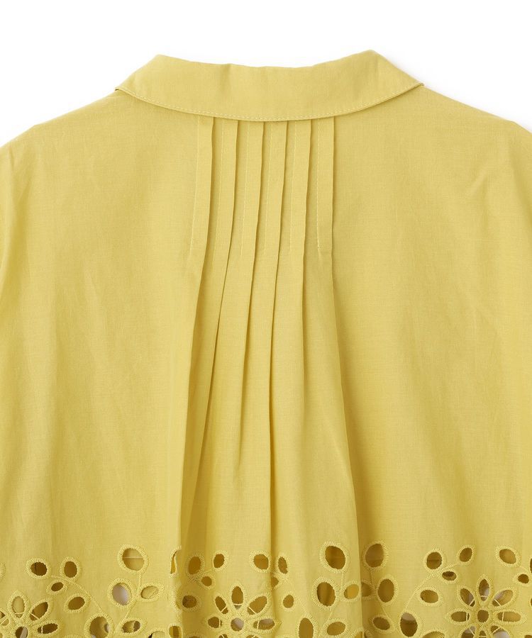 Green Parks「スカラップ刺しゅうブラウス」|シャツ・ブラウス|