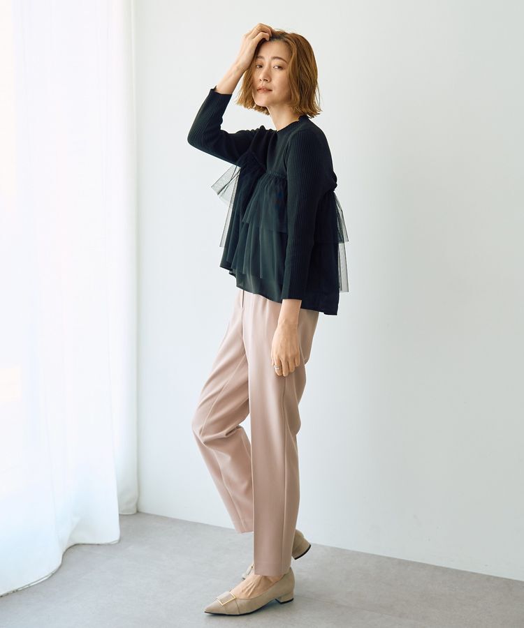 YECCA VECCA「スタイルアップテーパードパンツ」|その他|