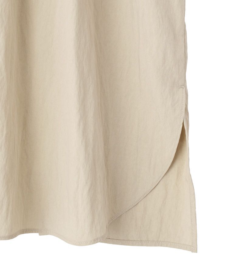 Editt by YECCA VECCA「シアーMIXドロストデザインシャツワンピース」|ワンピース|