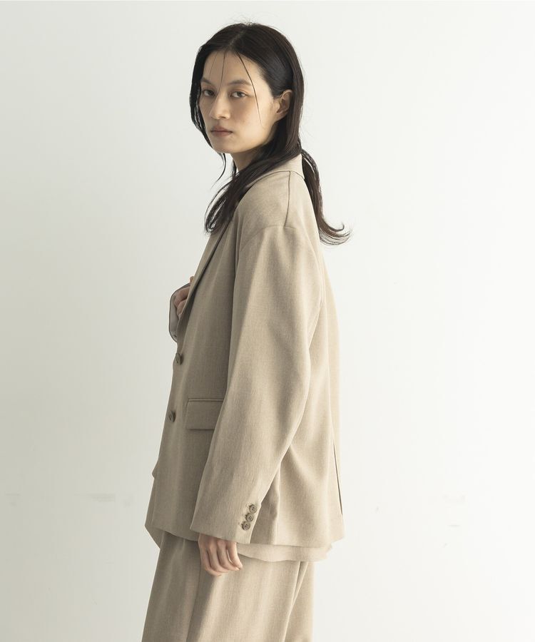 GARAGE OF GOOD CLOTHING「【日本製】無地オーバーサイズシングル前ジャケット」|テーラードジャケット|