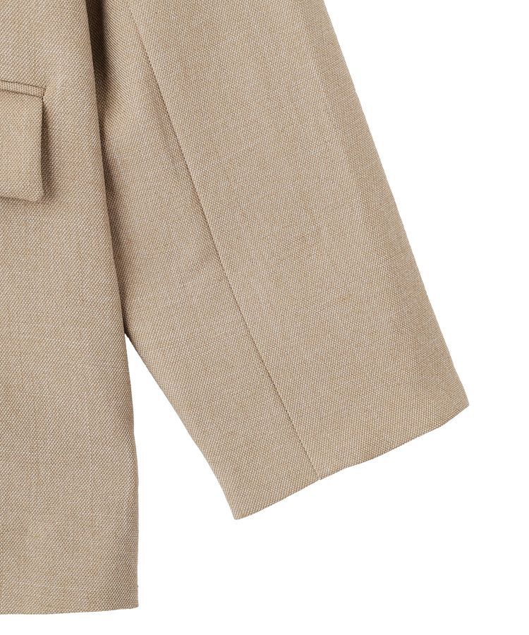 GARAGE OF GOOD CLOTHING「【日本製】無地オーバーサイズシングル前ジャケット」|テーラードジャケット|