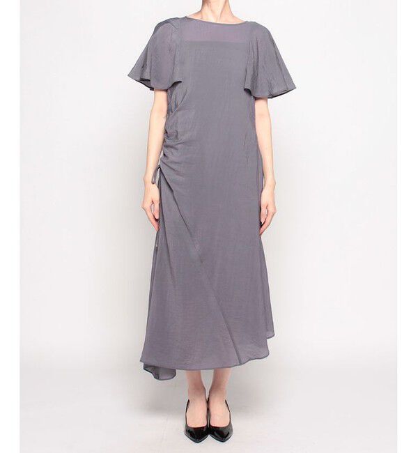 allureville「サイドギャザーワンピース」|ワンピース|