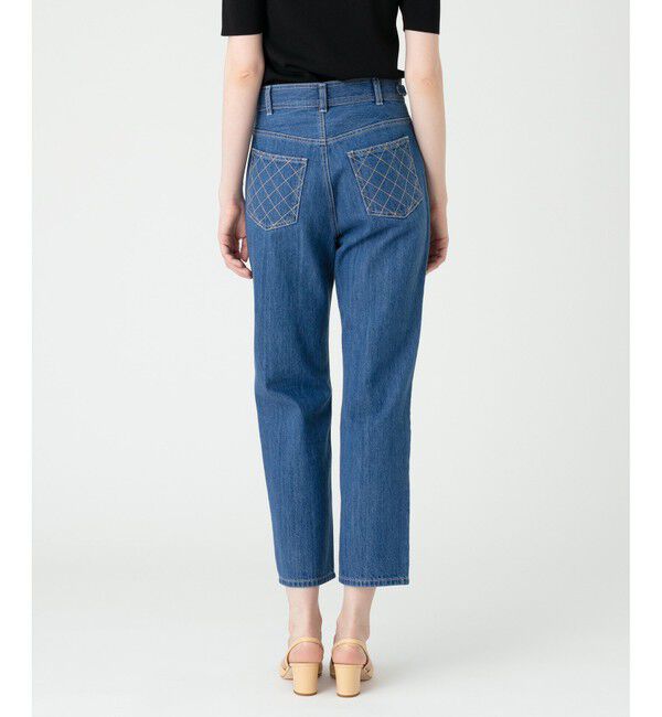 LOULOU WILLOUGHBY「【LOULOU WILLOUGHBY】デニムテーパードパンツ」|デニム|