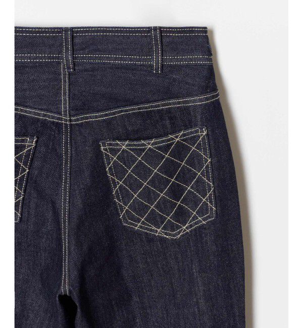 LOULOU WILLOUGHBY「【LOULOU WILLOUGHBY】デニムテーパードパンツ」|デニム|