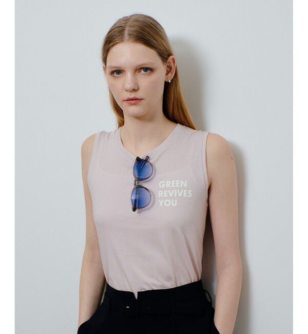 allureville「サイドロゴノースリーブTシャツ」|その他|