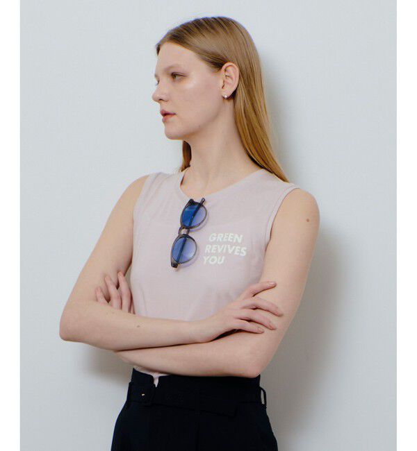 allureville「サイドロゴノースリーブTシャツ」|その他|