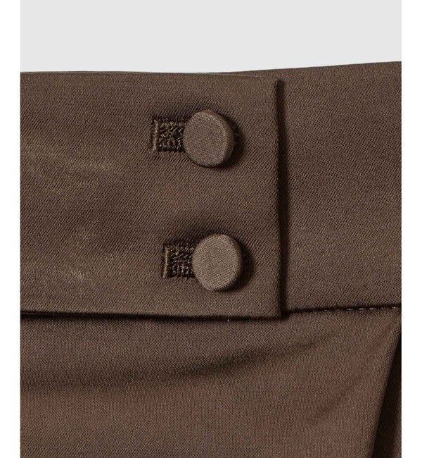 allureville「クロップドテーパードパンツ」|チノ|