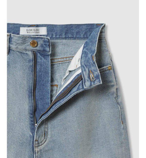 LOULOU WILLOUGHBY「【LOULOU WILLOUGHBY】ボーイフレンドデニムパンツ」|デニム|