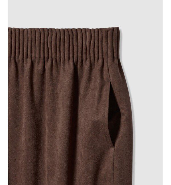 allureville「フェイクスエードスカート」|スカート|