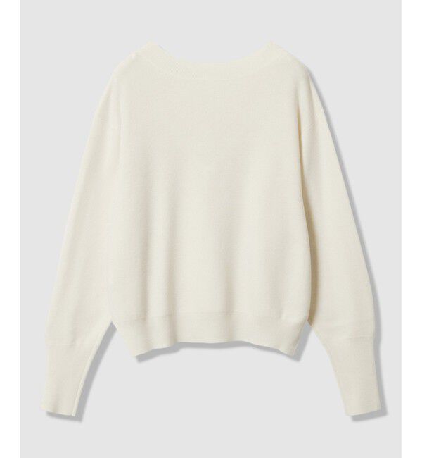 allureville「ウールスムース2WAYネックプルオーバー」|ニット・セーター|