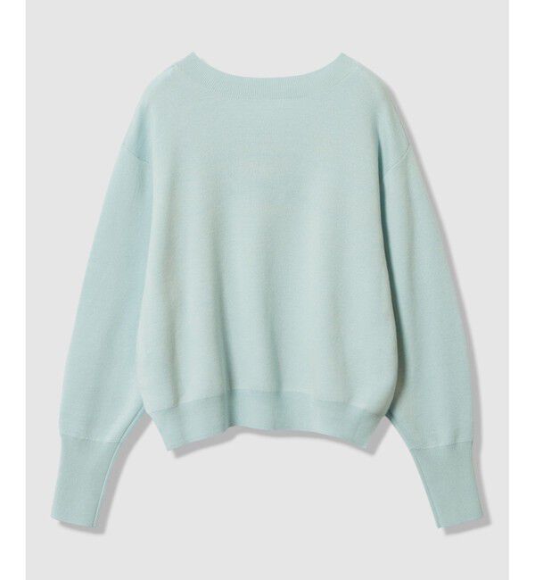 allureville「ウールスムース2WAYネックプルオーバー」|ニット・セーター|