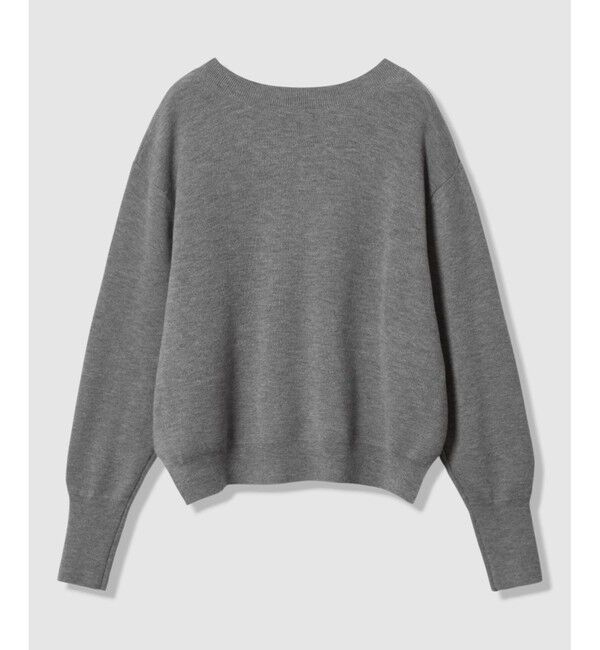 allureville「ウールスムース2WAYネックプルオーバー」|ニット・セーター|