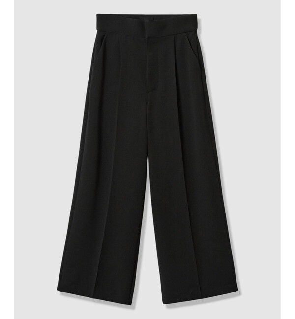 LOULOU WILLOUGHBY「【LOULOU WILLOUGHBY】ダブルクロスハイウエストサロペットパンツ」|チノ|