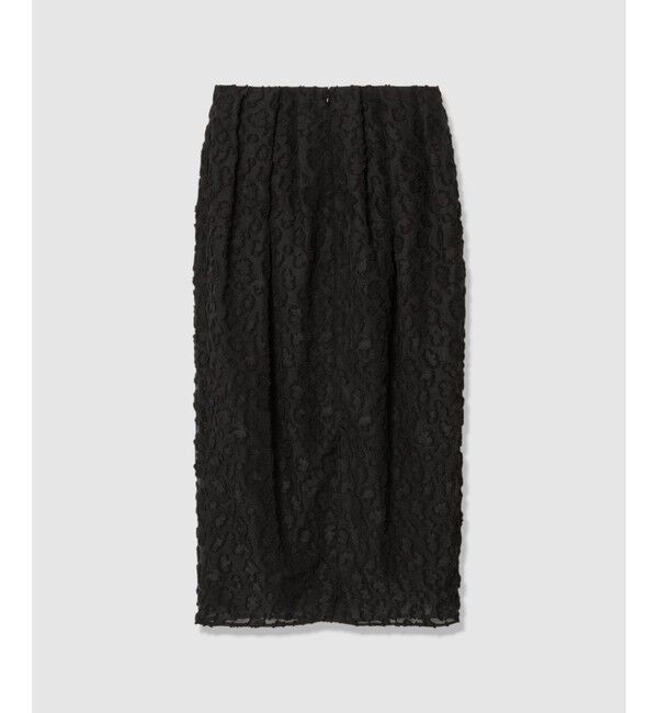 allureville「【ATELIER Line】カットジャカードタックスカート」|スカート|