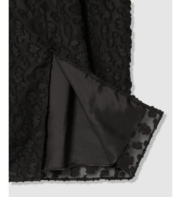 allureville「【ATELIER Line】カットジャカードタックスカート」|スカート|