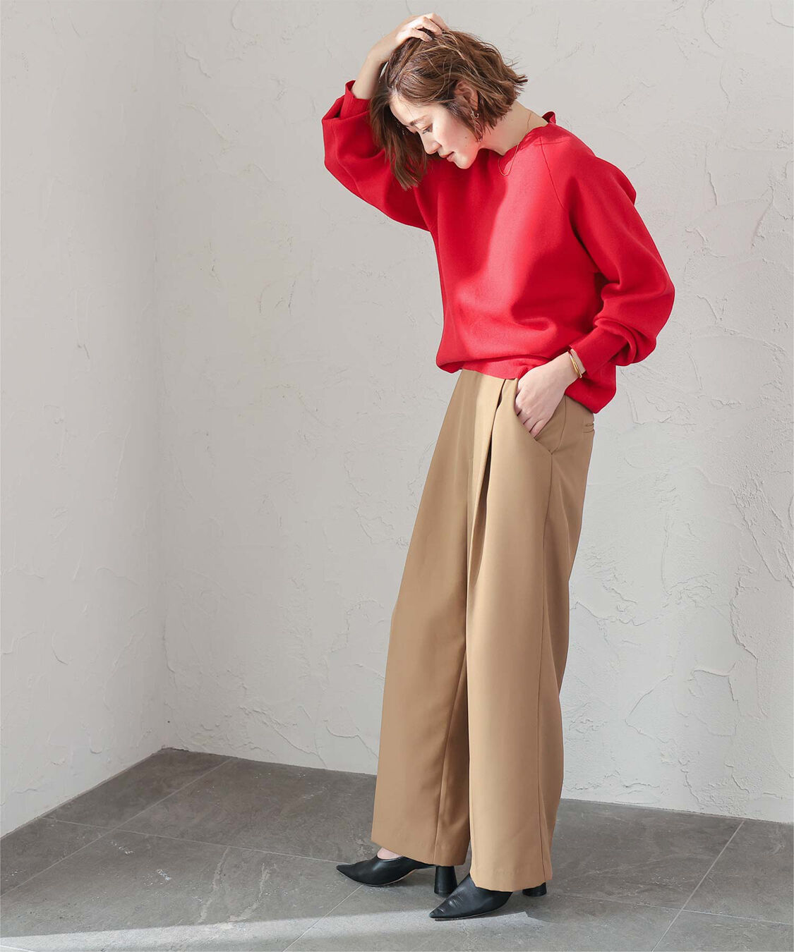 ur's「スウェットライクニット」|ニット・セーター|