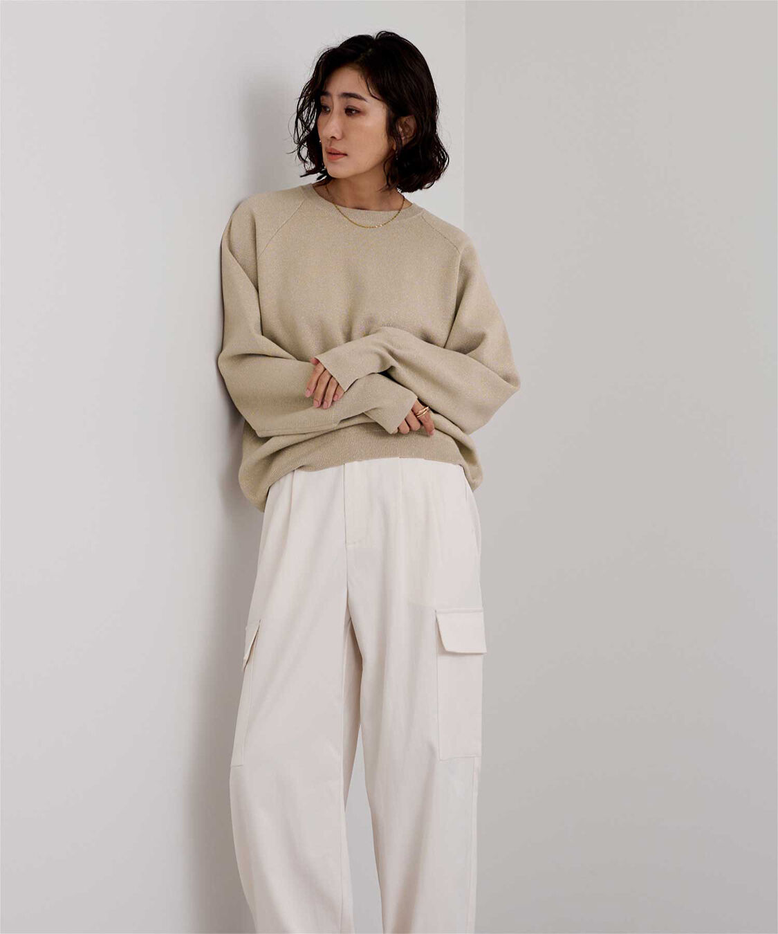 ur's「スウェットライクニット」|ニット・セーター|