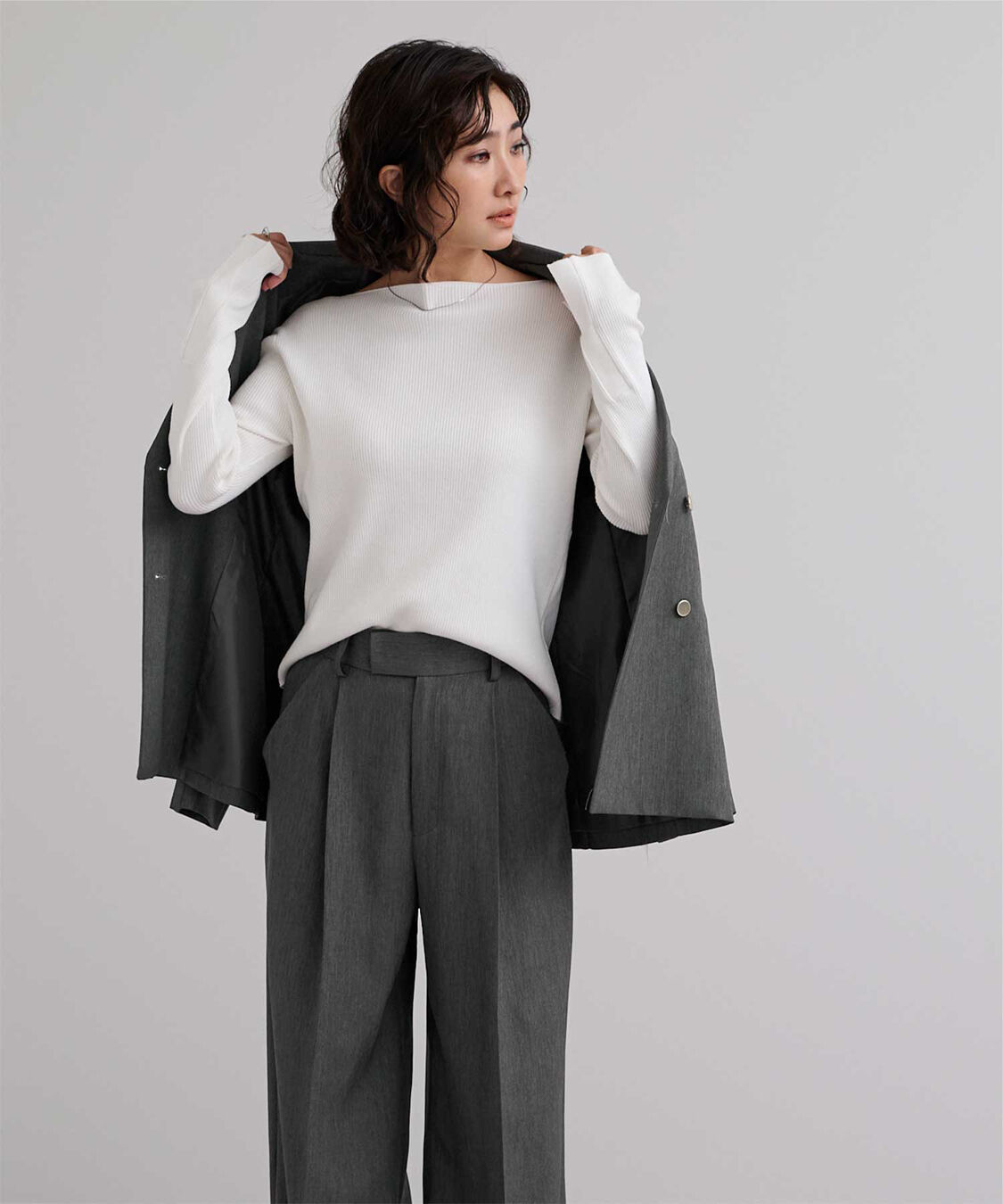 ur's「テーラードダブルブレストジャケット」|テーラードジャケット|