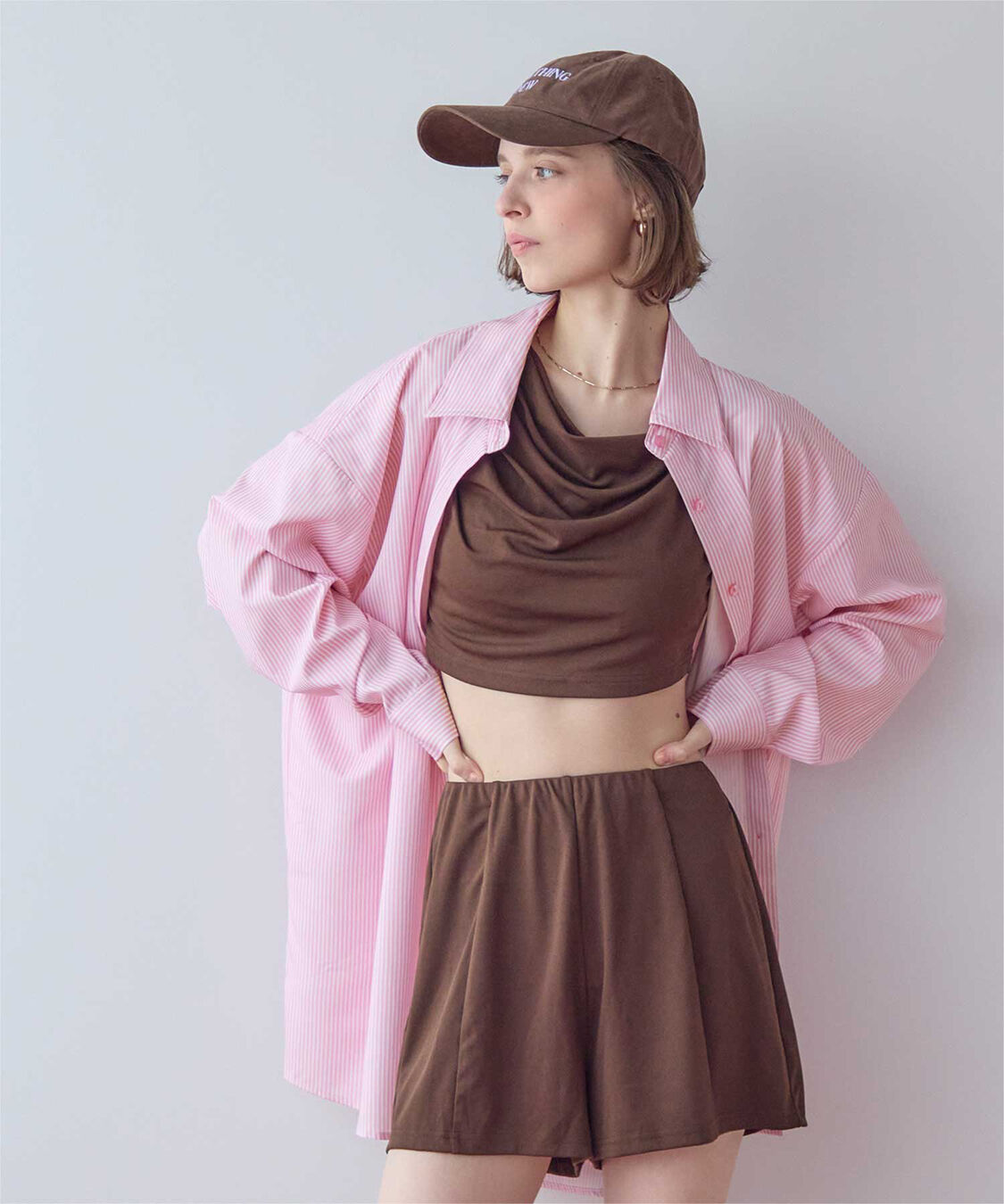 SEA DRESS「ビッグシルエットシャツ/ラッシュガード」|ビキニトップス|