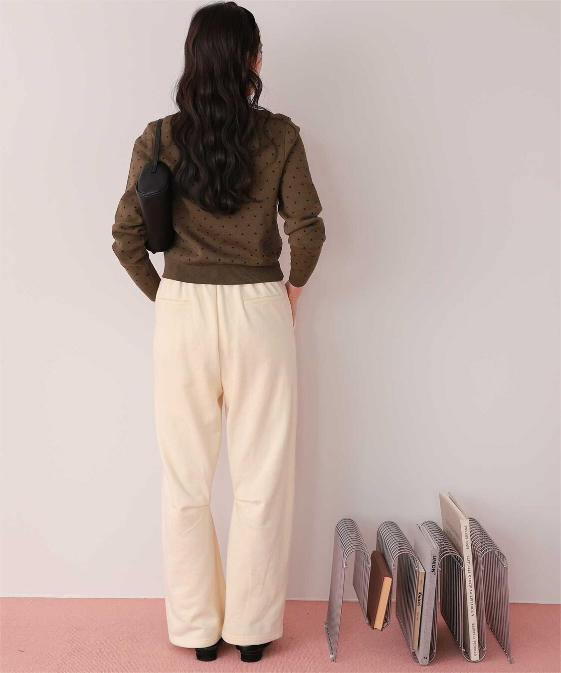 titivate「ドットジャガードニットカーディガン」|ニット・セーター|