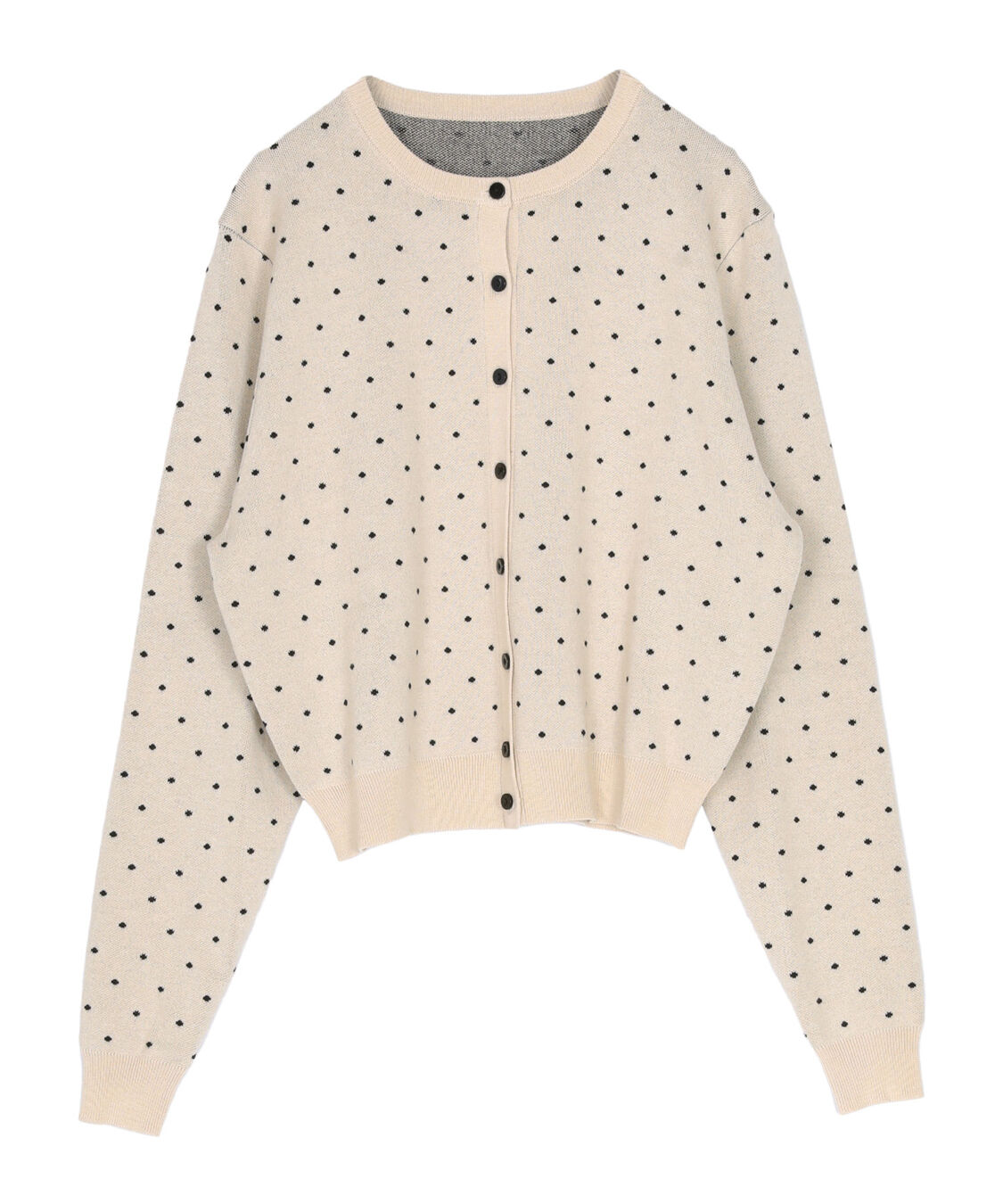 titivate「ドットジャガードニットカーディガン」|ニット・セーター|