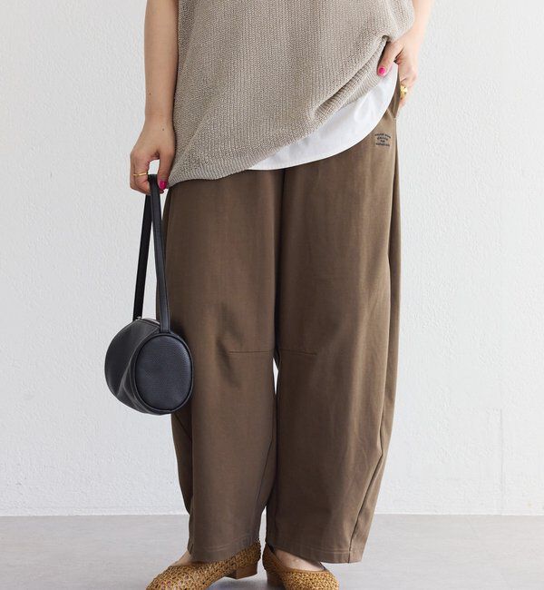  「【＠remi_usus企画 / 接触冷感+抗菌】カーブシルエットカットソーパンツ」|その他|