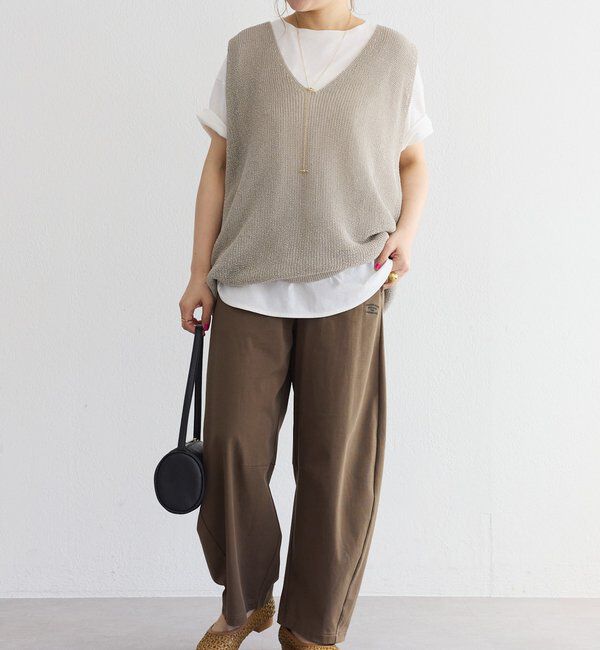  「【＠remi_usus企画 / 接触冷感+抗菌】カーブシルエットカットソーパンツ」|その他|