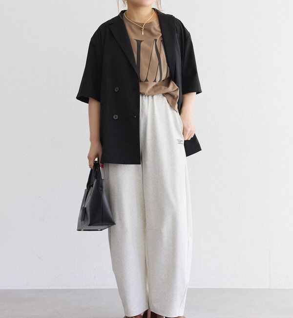  「【＠remi_usus企画 / 接触冷感+抗菌】カーブシルエットカットソーパンツ」|その他|