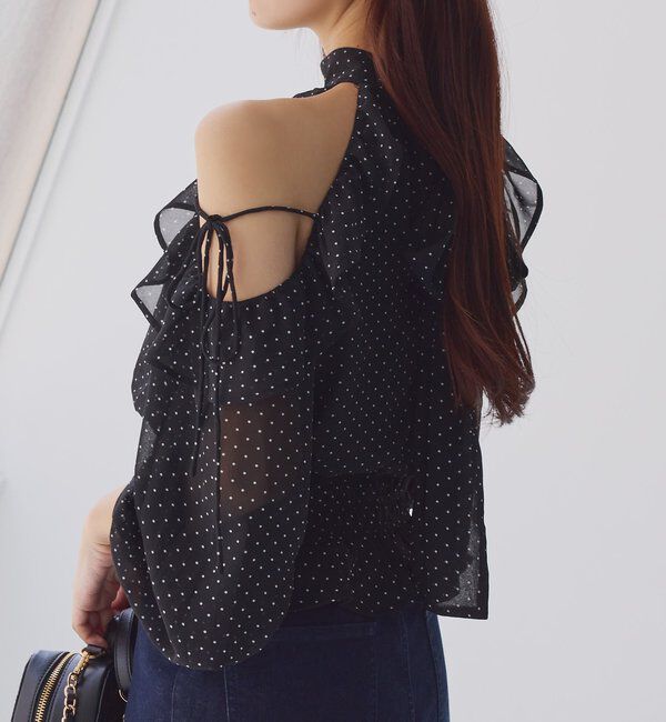  「バックリボンアメスリブラウス」|シャツ・ブラウス|