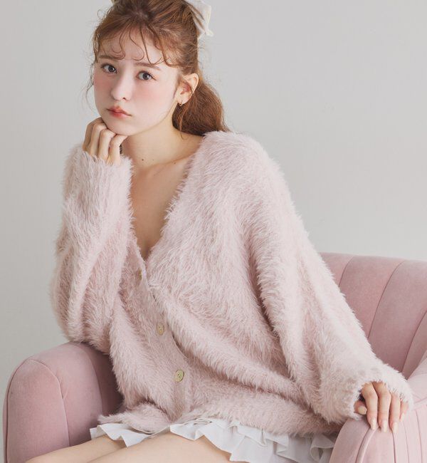  「あざとモテフェザーカーデ」|ニット・セーター|