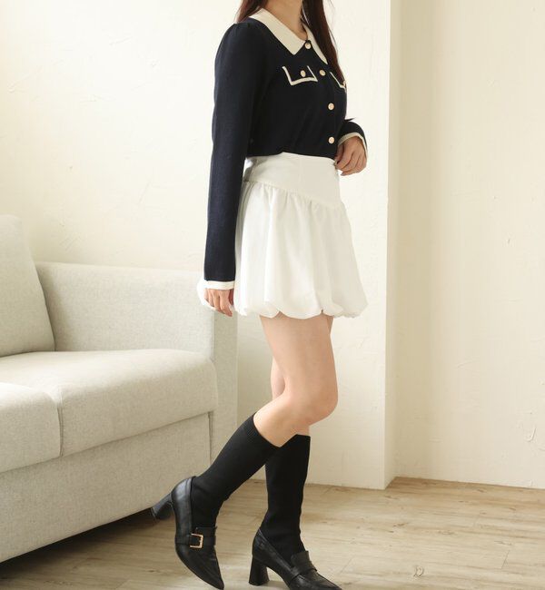  「バルーンミニスカート」|スカート|