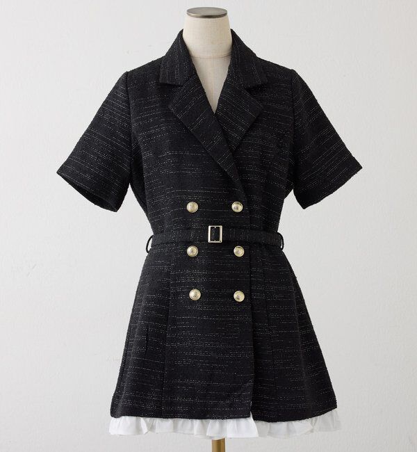  「【ohana企画】ジャケットミニワンピース」|その他|