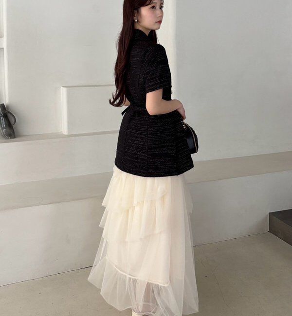  「【ohana企画】ジャケットミニワンピース」|その他|