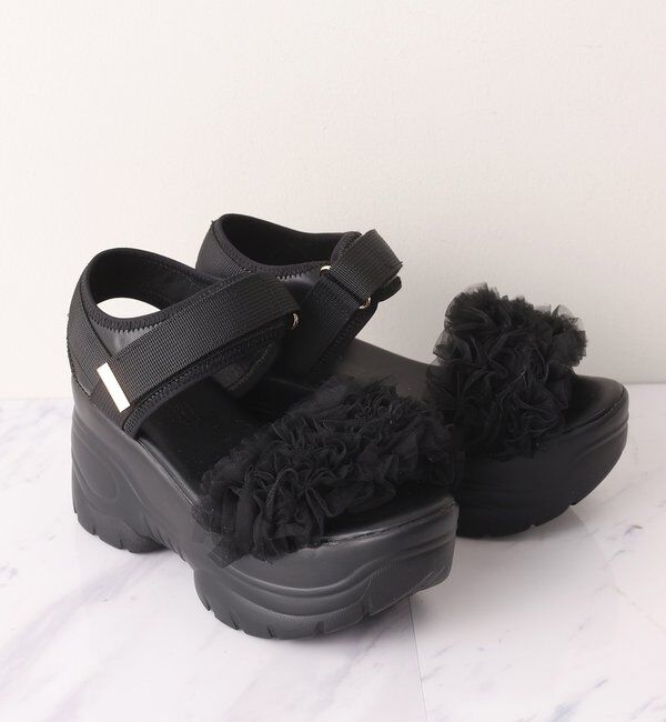  「チュールフリル厚底スポサン」|その他|