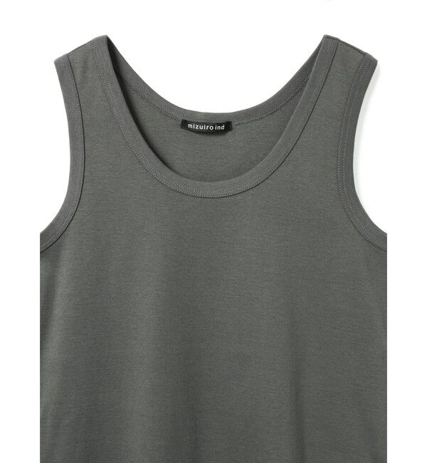 mizuiro ind「mizuiro ind ベーシックタンクトップ」|Tシャツ・カットソー|