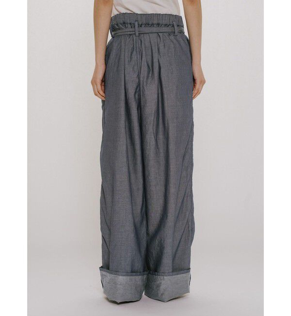 MIDIUMISOLID「MIDIUMISOLID for Ladies シアーデニムイージーパンツ」|その他|