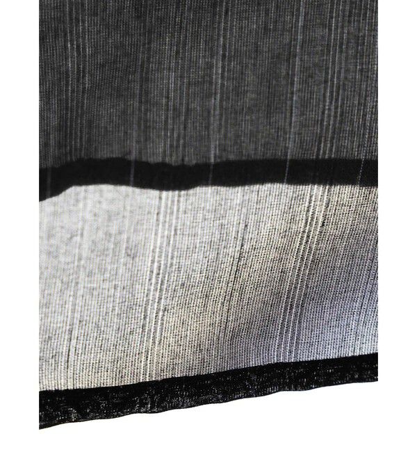 MIDIUMISOLID「MIDIUMISOLID Men&rsquo;s シアーストライプシャツ」|シャツ・ブラウス|