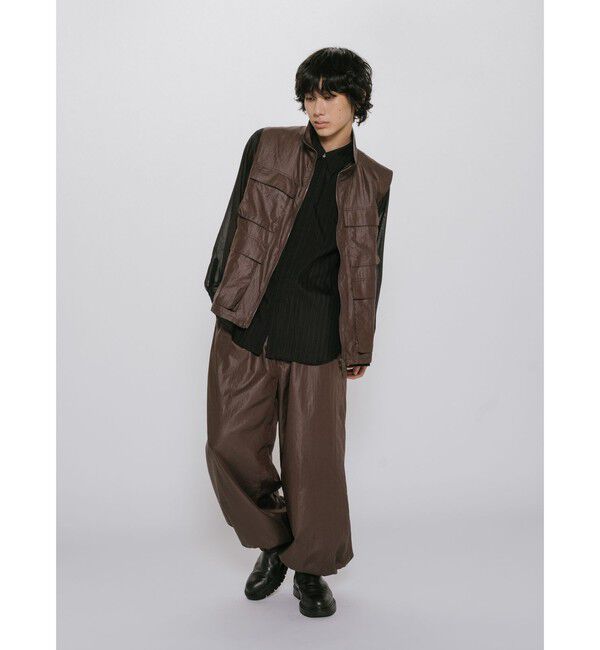 MIDIUMISOLID「MIDIUMISOLID Men&rsquo;s シアーストライプシャツ」|シャツ・ブラウス|