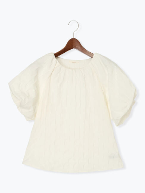 Te chichi「ジャガードバルーンスリーブブラウス」|シャツ・ブラウス|